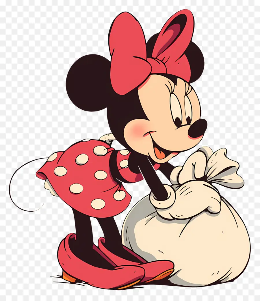 Minnie Ratón，Ratón De Dibujos Animados PNG