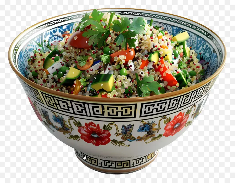 Ensalada De Quinua，Bol PNG