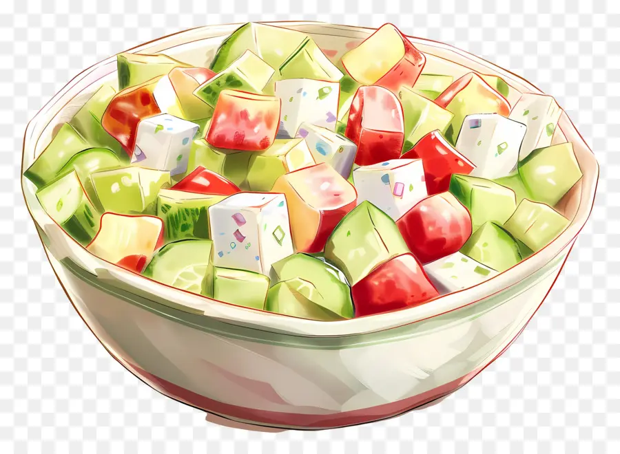 Ensalada Waldorf，Ensalada Colorida PNG