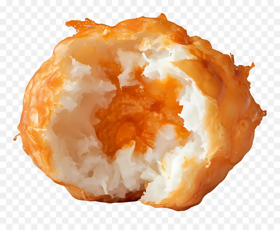 Hojaldre Come La Mitad，Pastelería Frita PNG