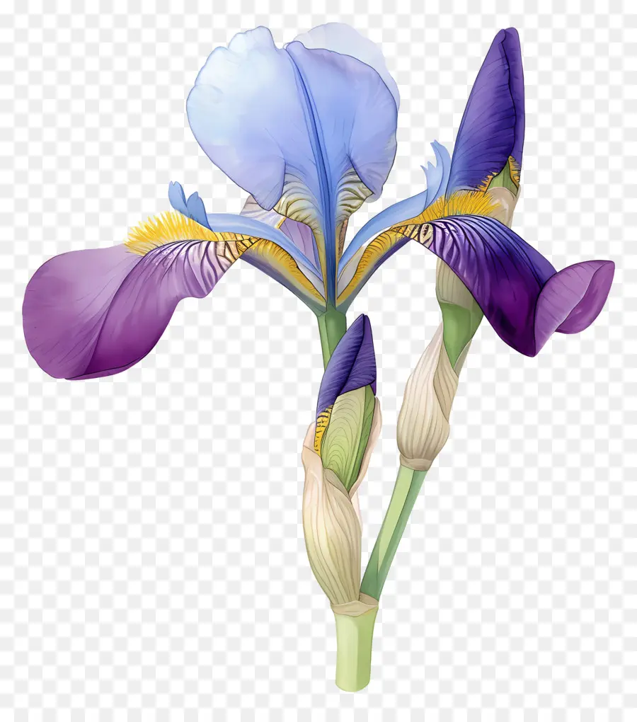 Iris Argelino，Flor De Iris PNG