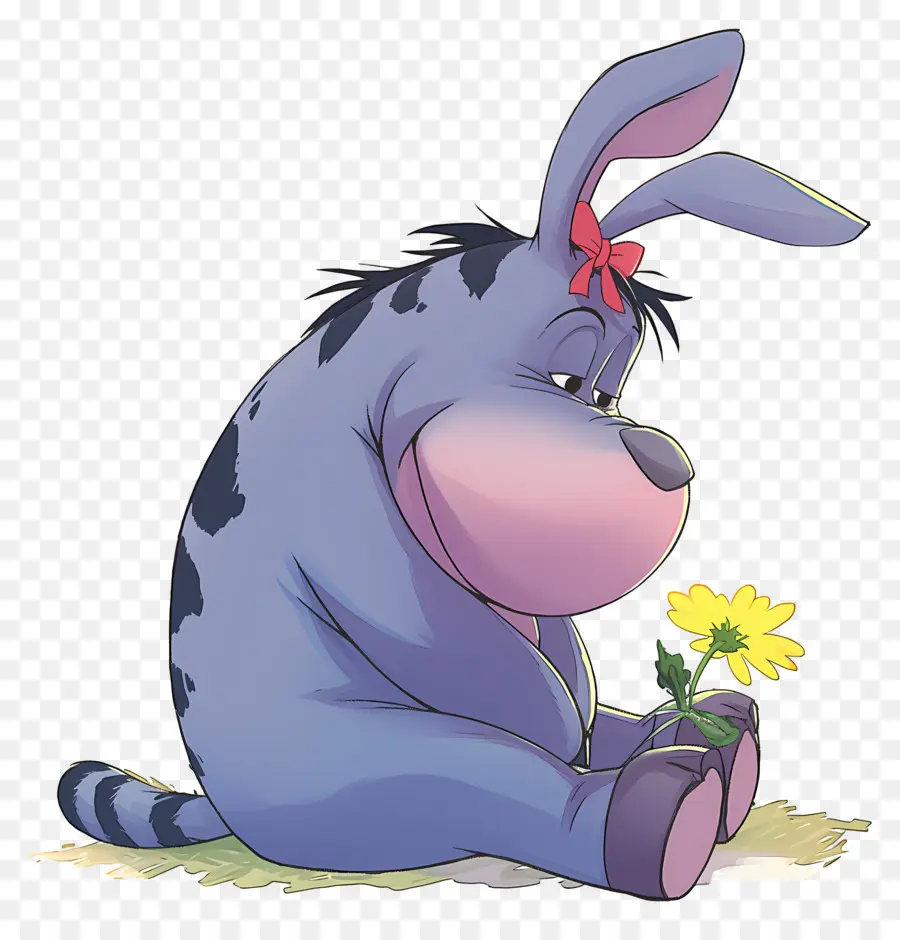 Eeyore，Burro De Dibujos Animados PNG