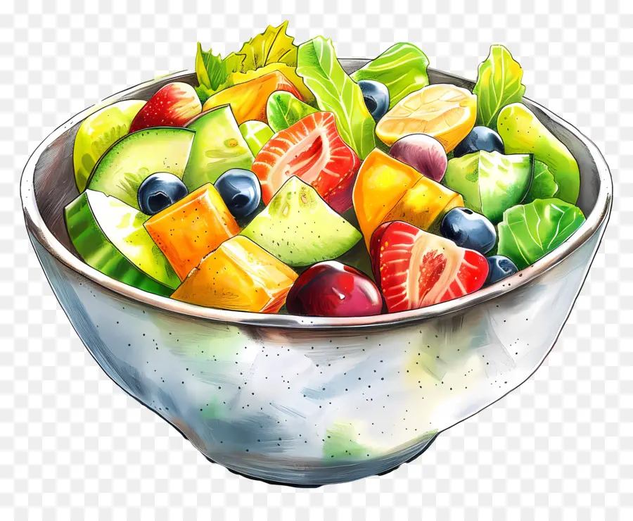 Ensalada Waldorf，Ensalada De Fruta PNG