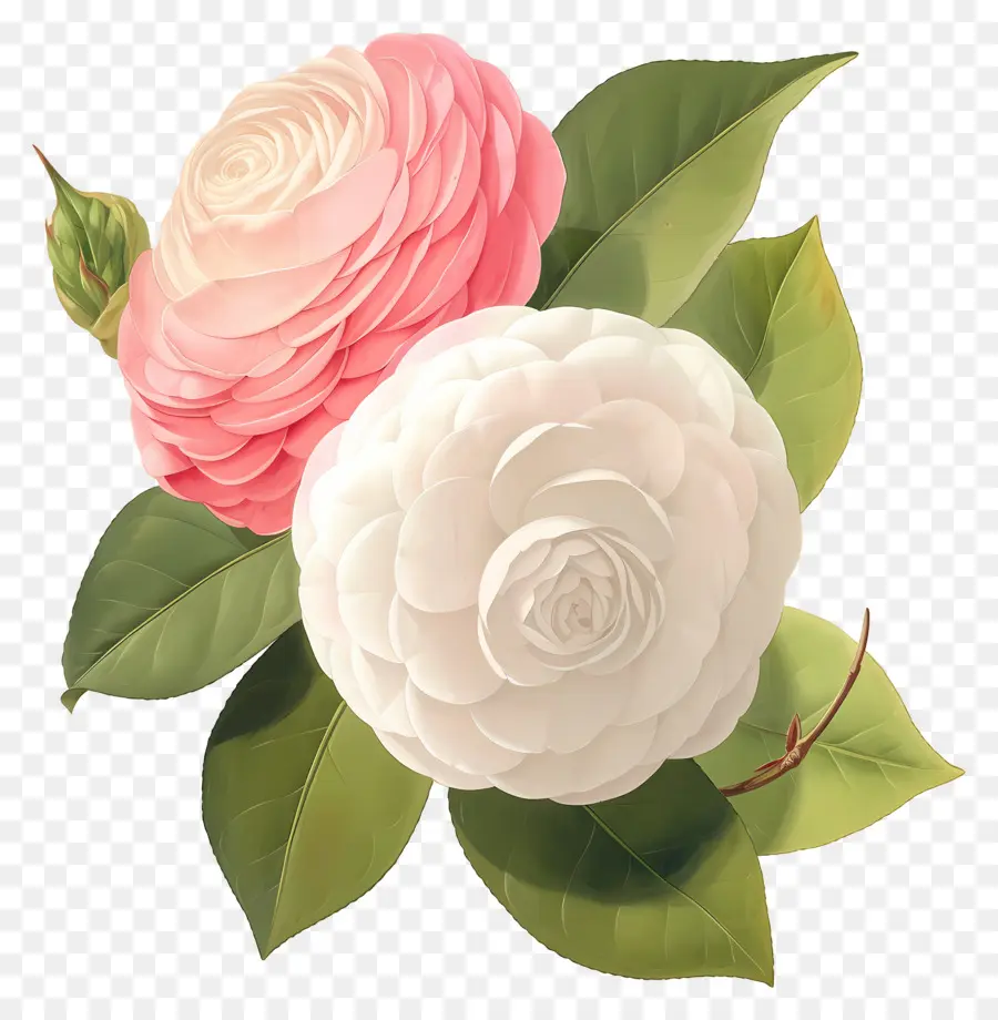 Camelias，Flores De Camelia PNG