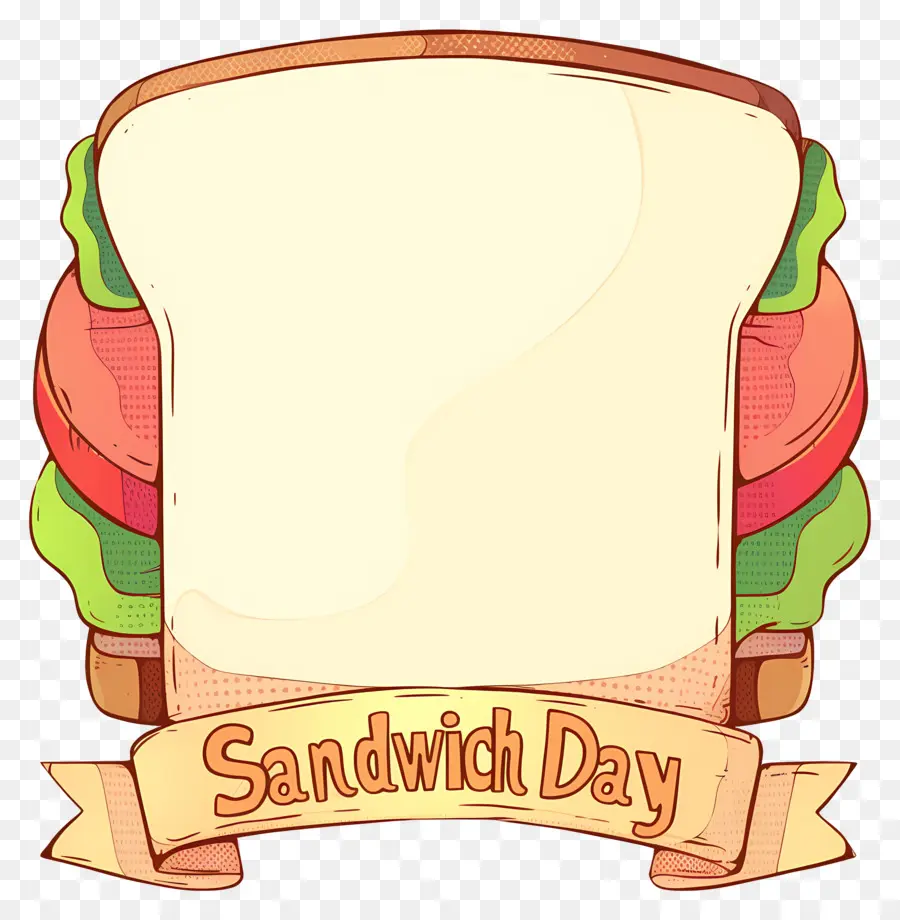 Día Nacional Del Sándwich，Banner Del Día Del Sándwich PNG