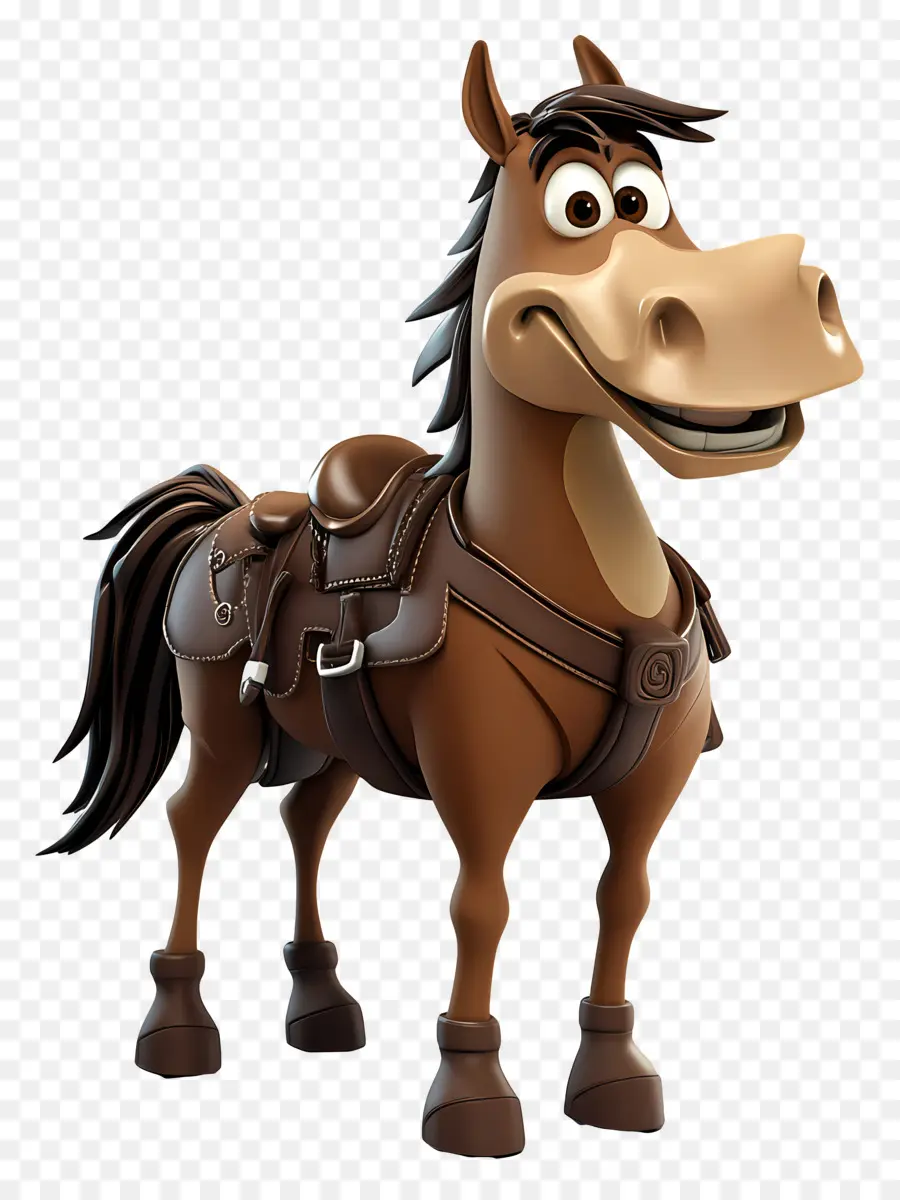 Vaquero，Caballo De Dibujos Animados PNG