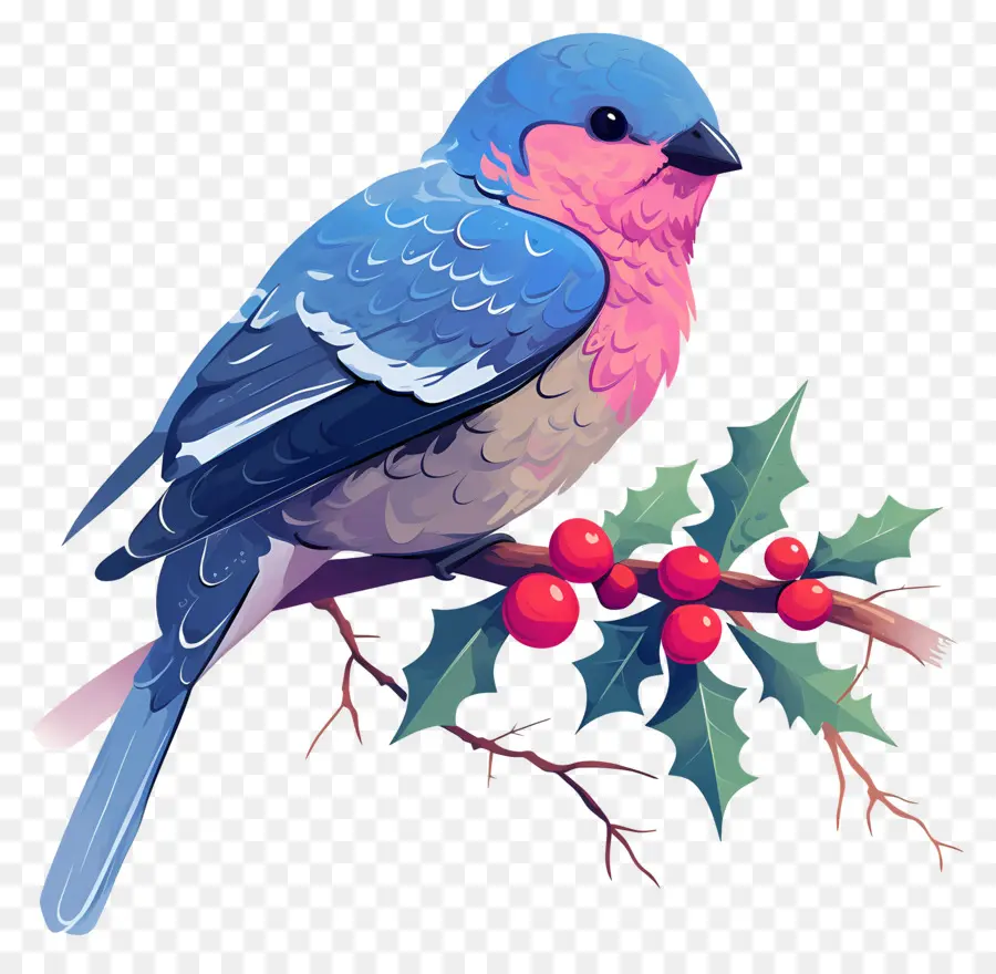 Pájaro De Invierno，Pájaro Azul PNG