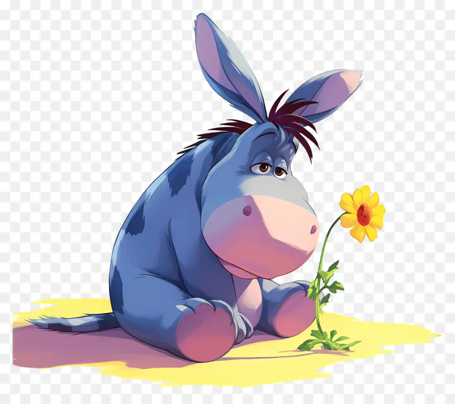 Eeyore，Burro De Dibujos Animados PNG