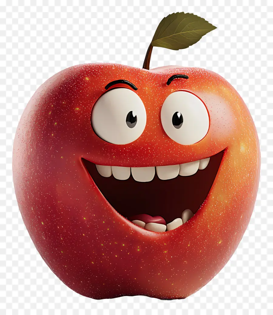 Manzana Roja，Dibujos Animados De Manzana Roja PNG