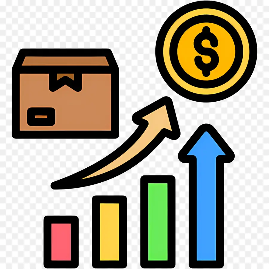 Mercado De Valores，Gráfico De Crecimiento PNG