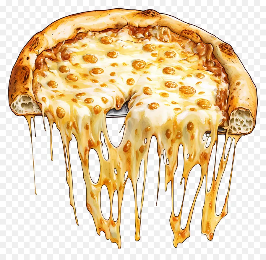 Tira De Queso，Rebanada De Pizza PNG