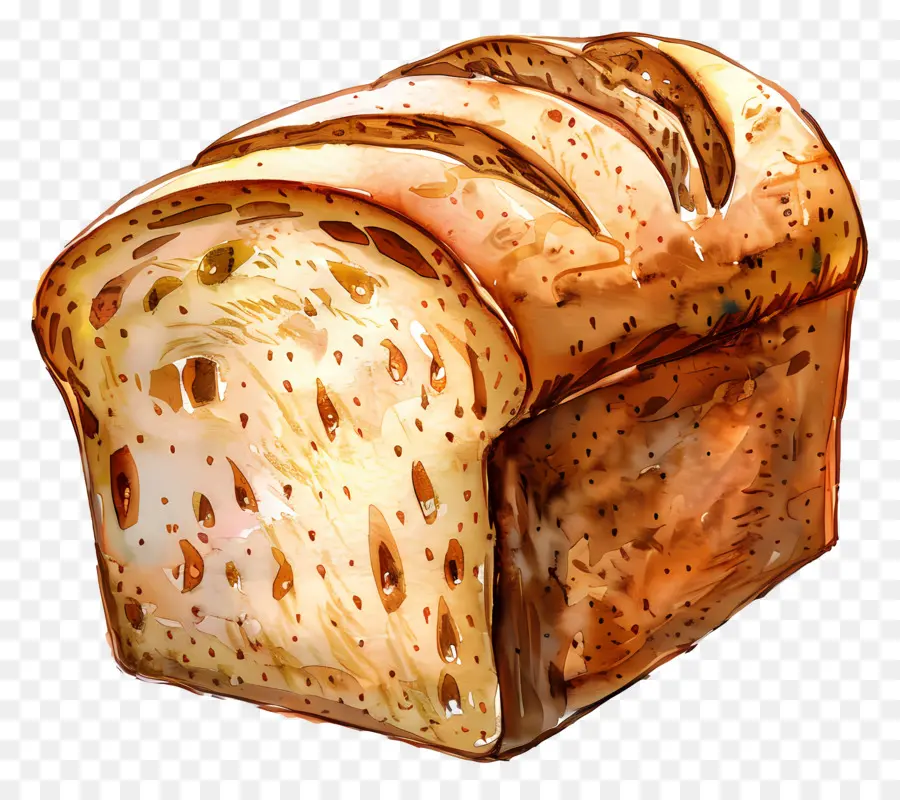 Rebanada De Pan，Pan De Molde PNG