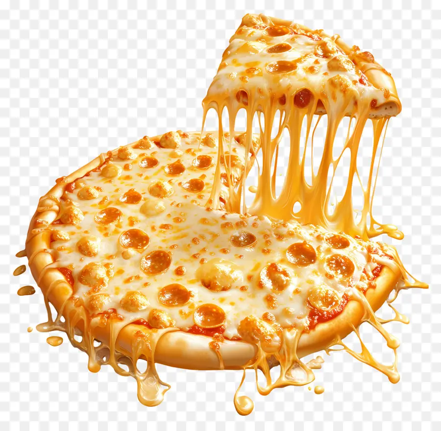 Tira De Queso，Rebanada De Pizza PNG