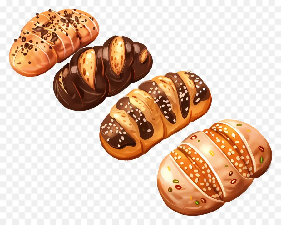 Pan Dulce Mexicano，Pan Surtido PNG