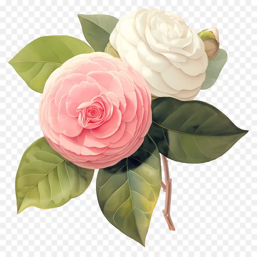 Camelias，Flores De Camelia PNG