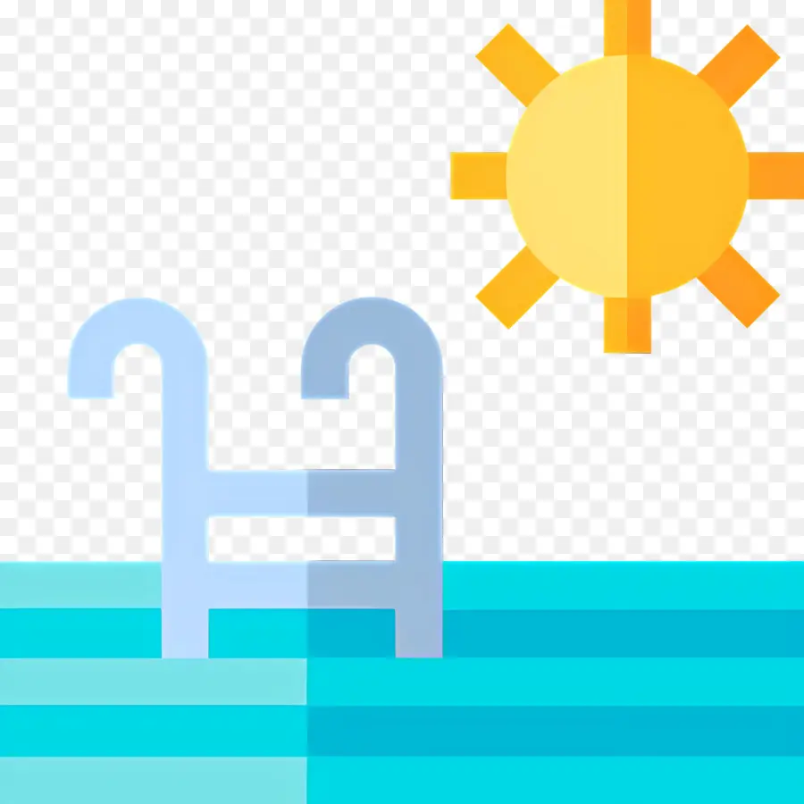 Piscina，Piscina Y Sol PNG