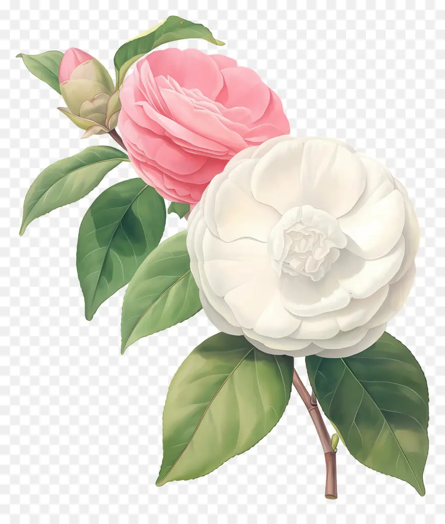 Camelias，Flores De Camelia PNG