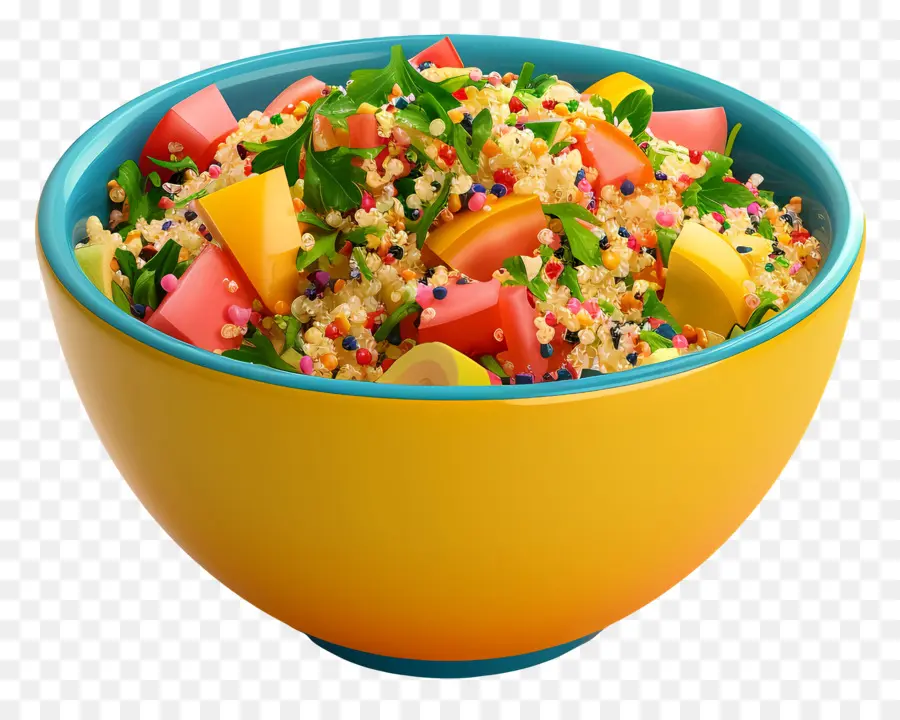 Ensalada De Quinua，Ensaladera PNG