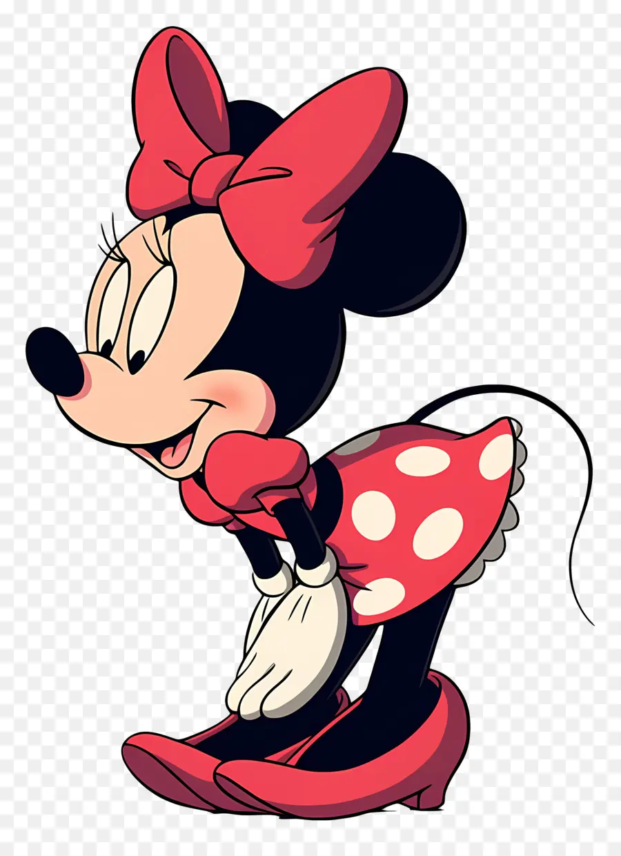 Minnie Ratón，Ratón De Dibujos Animados PNG