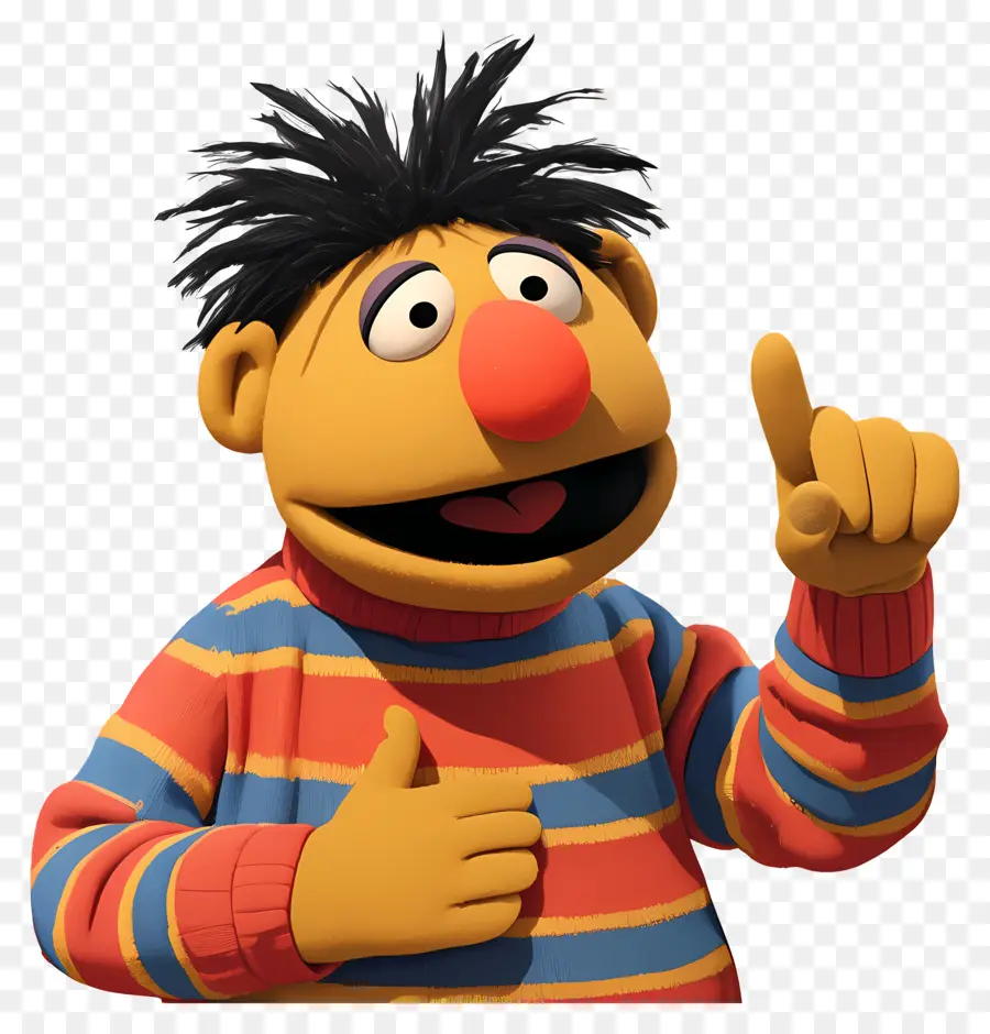 Ernie，Personaje De Dibujos Animados PNG