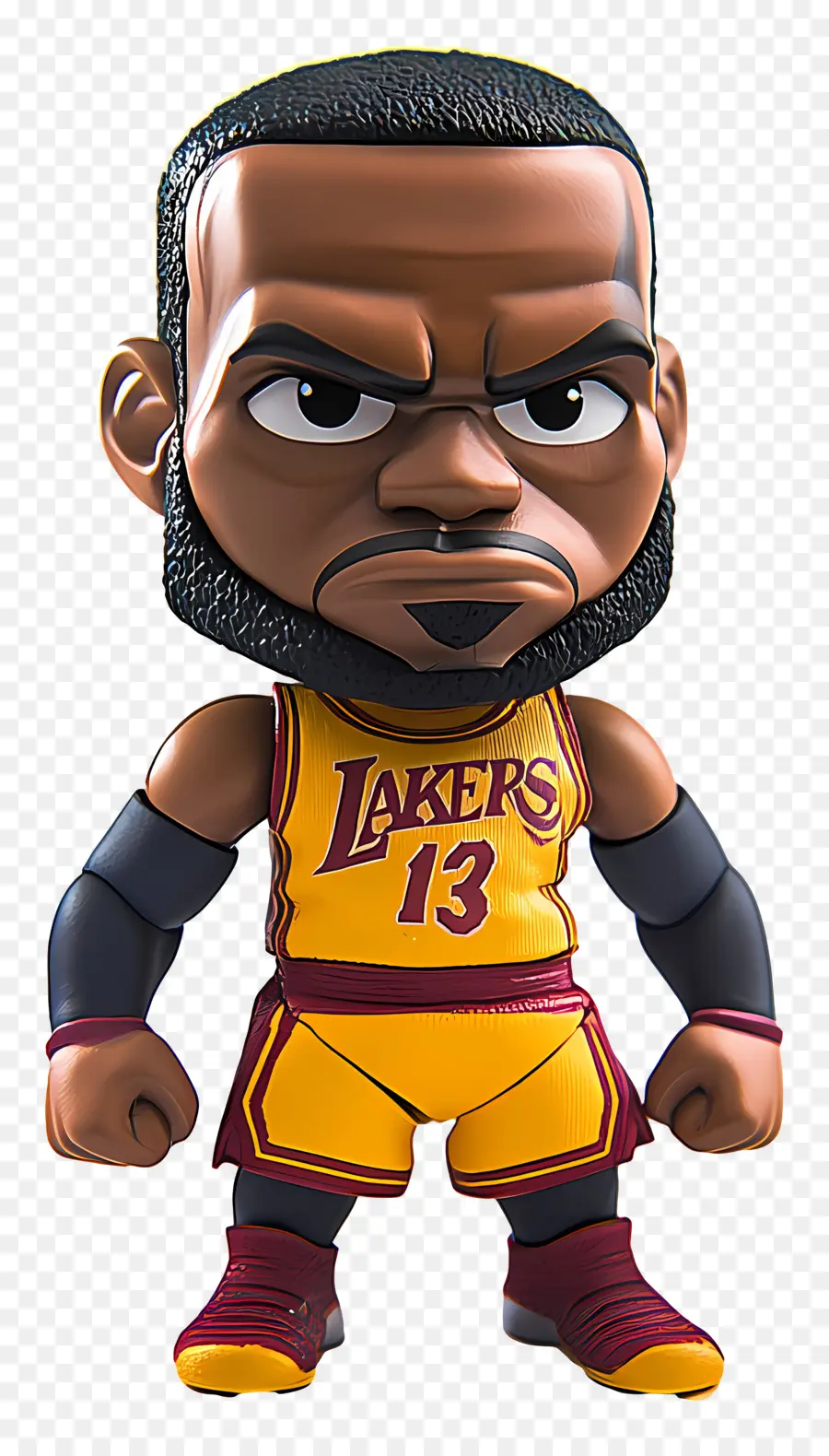 Lebron James，Personaje Chibi PNG