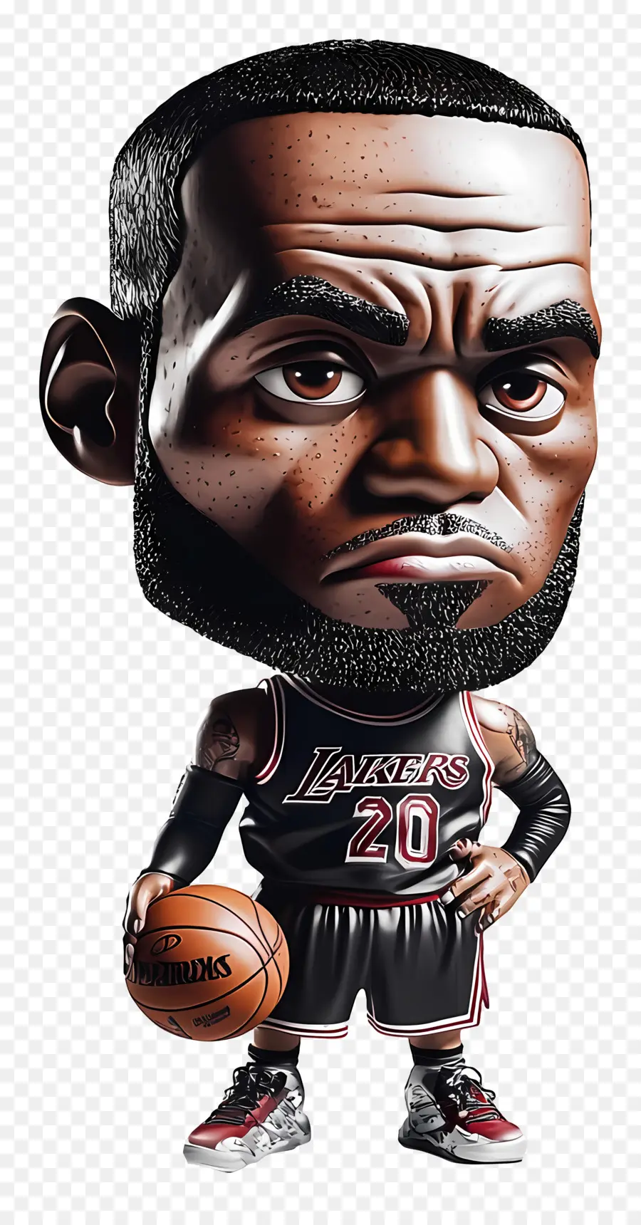 Lebron James，Dibujos Animados De Jugador De Baloncesto PNG