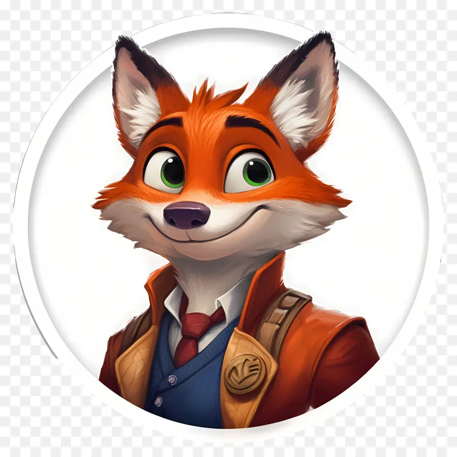 Nick Wilde，Zorro De Dibujos Animados PNG