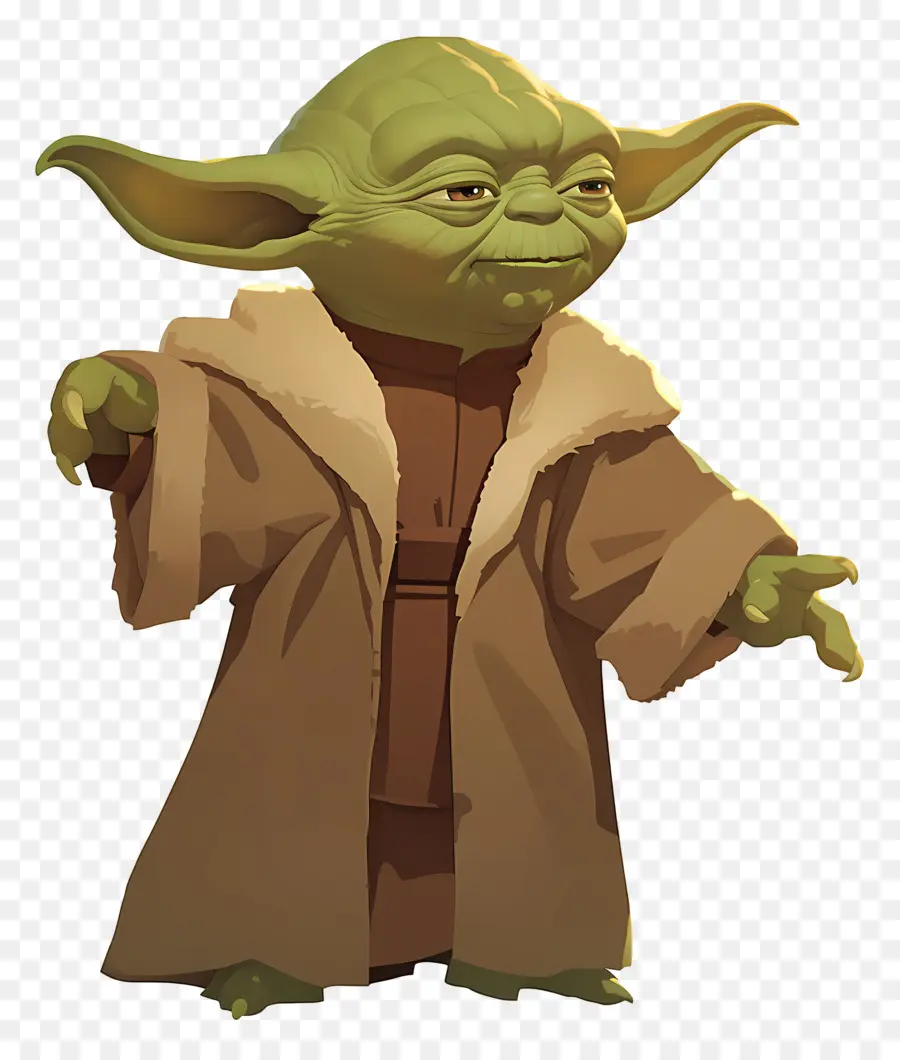 Yoda，Extranjero Sabio Verde PNG