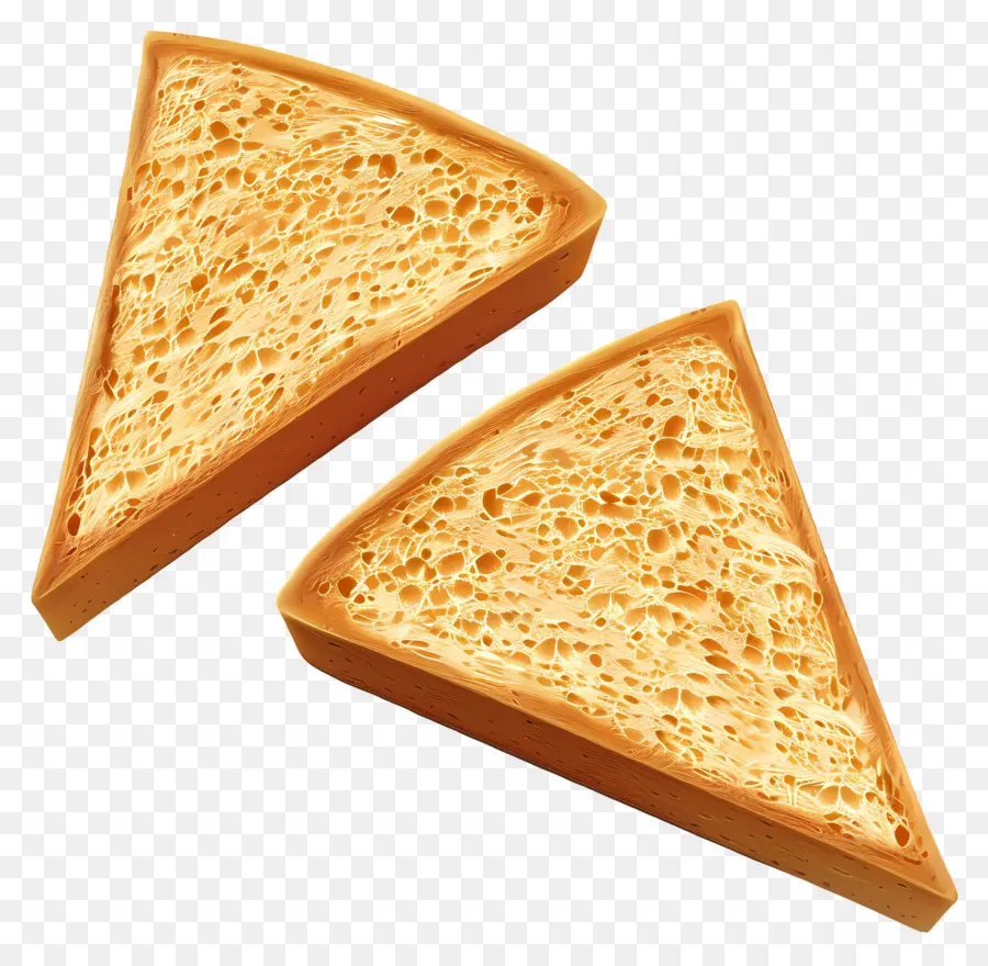 Pan Tostado，Rebanadas De Pan PNG