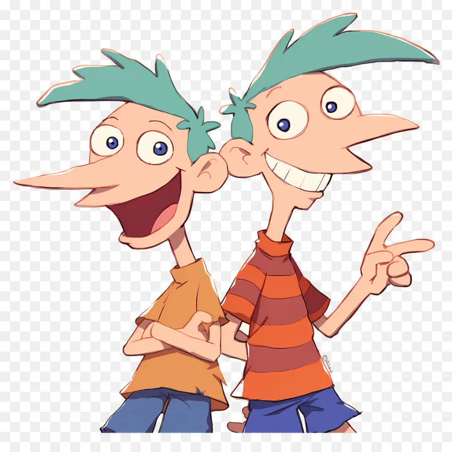 Phineas Flynn，Personajes De Dibujos Animados PNG