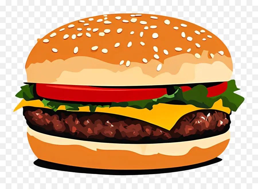 Hamburguesa De Carne，Hamburguesa Con Queso PNG