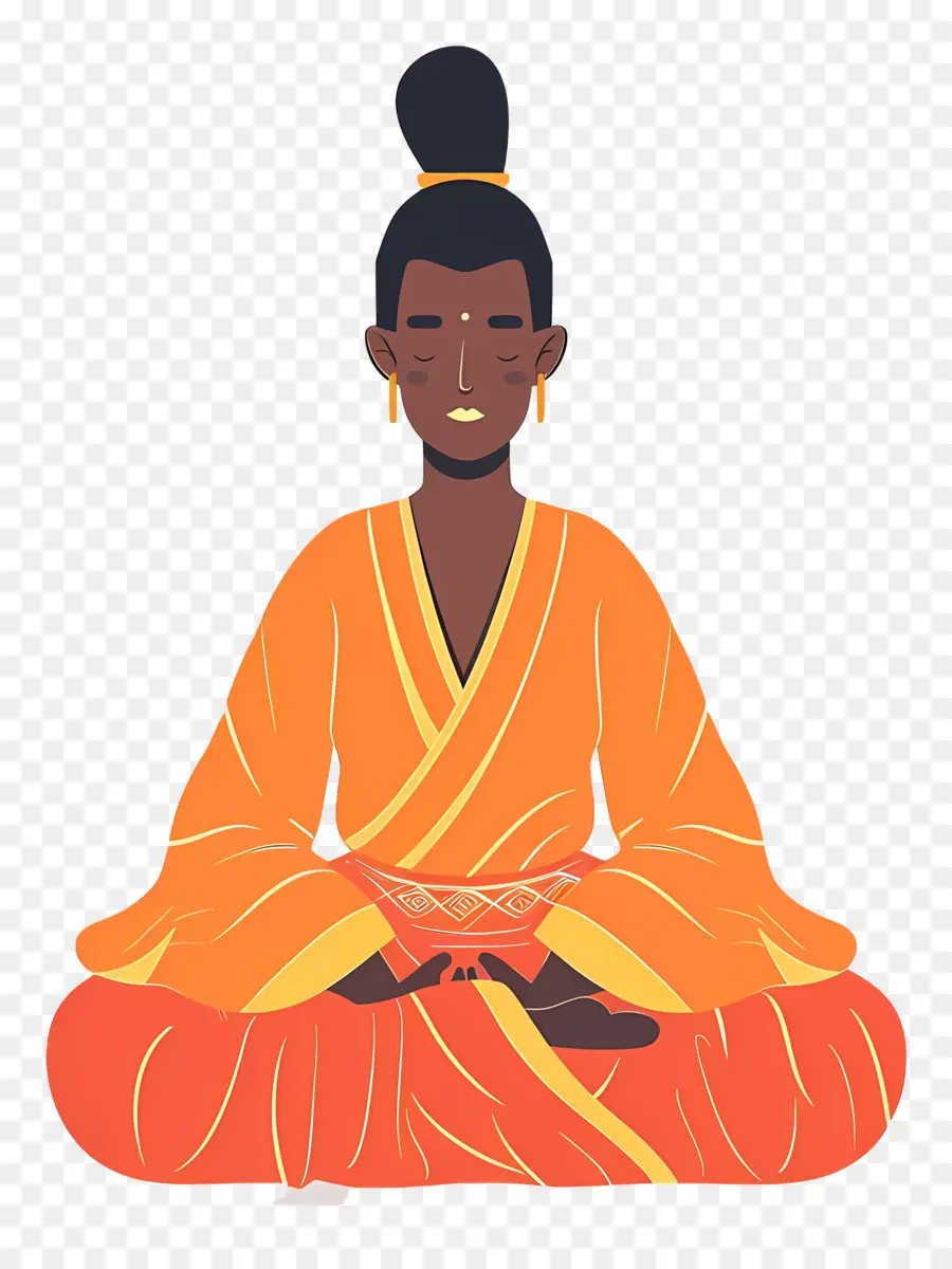 Figura Meditando，Persona Meditando PNG