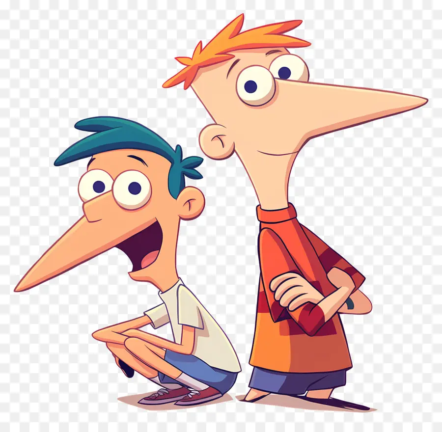 Phineas Flynn，Chicos De Dibujos Animados PNG