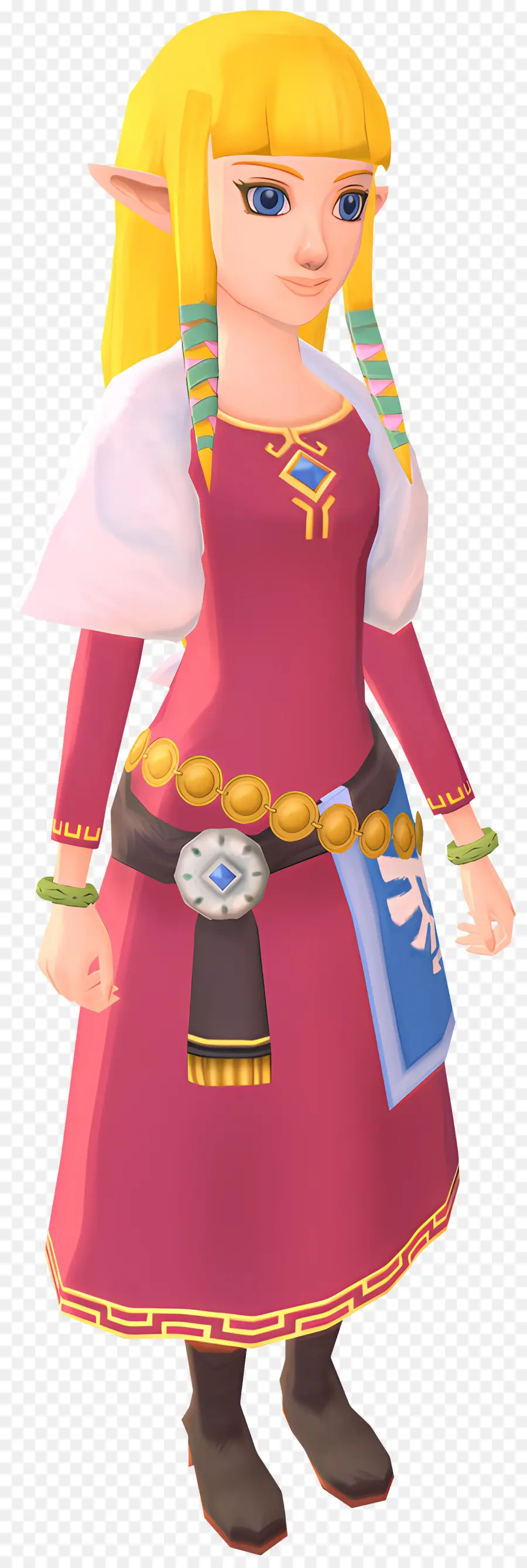 Princesa Zelda，Personaje Animado PNG