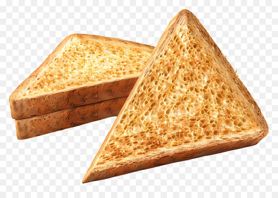 Pan Tostado，Rebanadas De Pan PNG