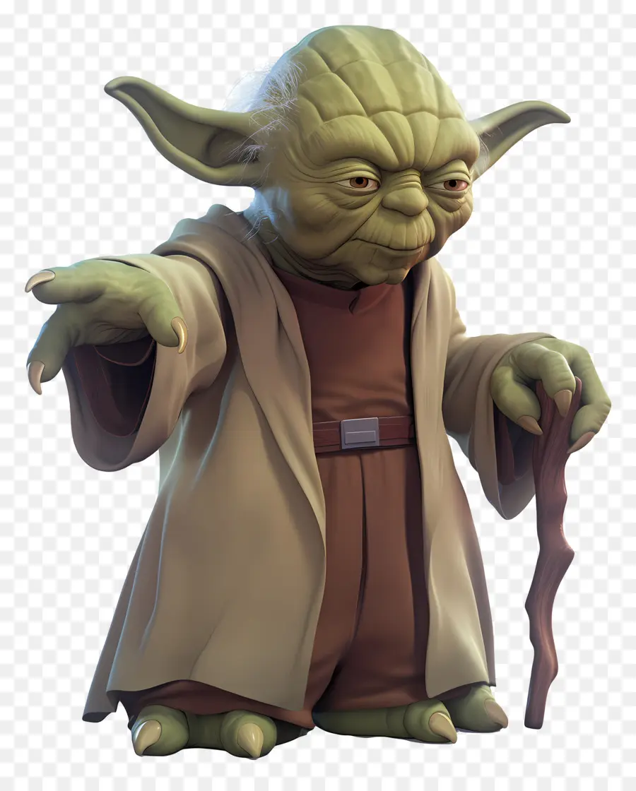 Yoda，Extranjero Sabio Verde PNG