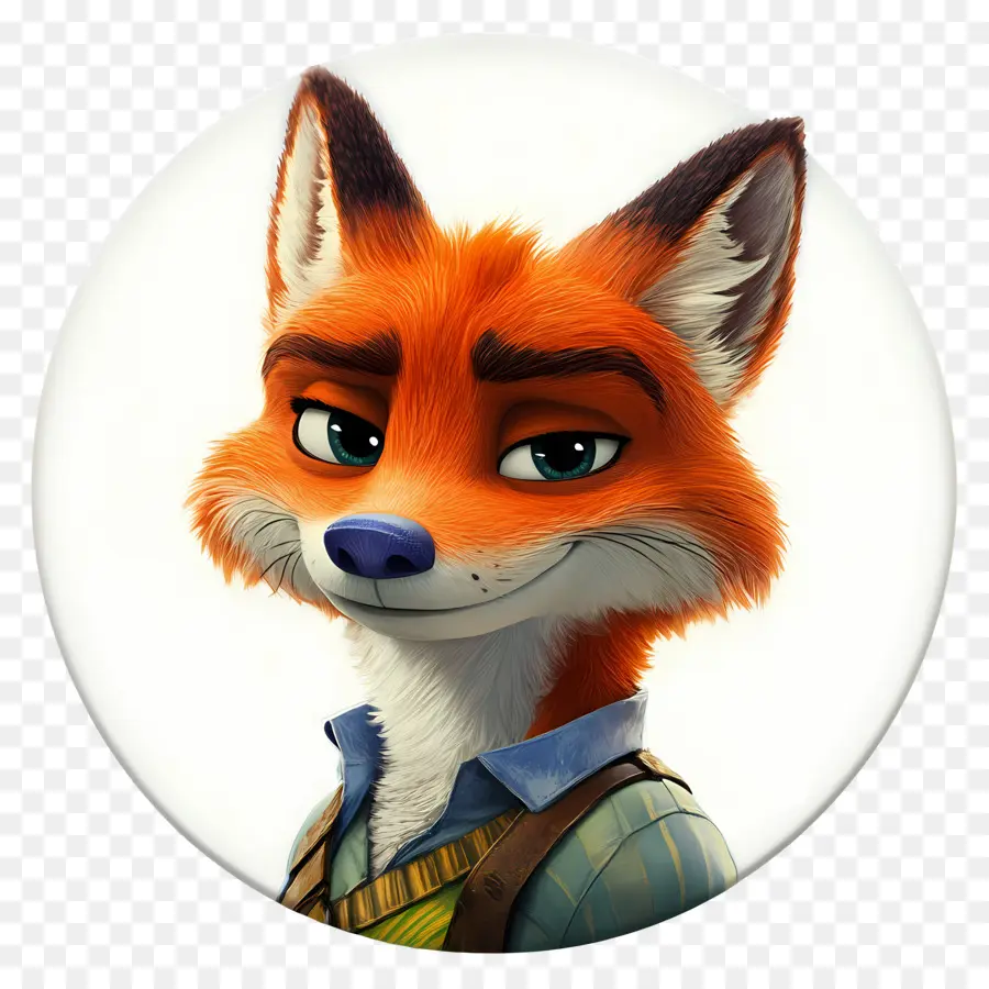 Nick Wilde，Zorro De Dibujos Animados PNG