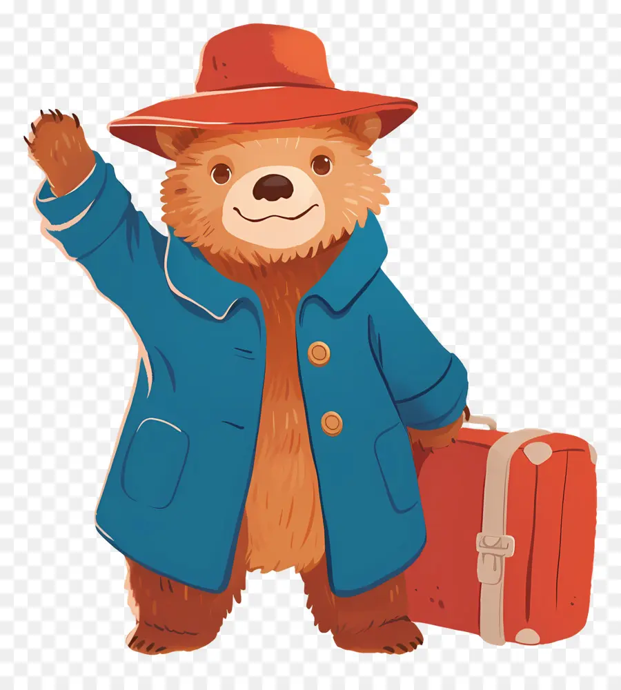 Paddington，Oso De Dibujos Animados PNG