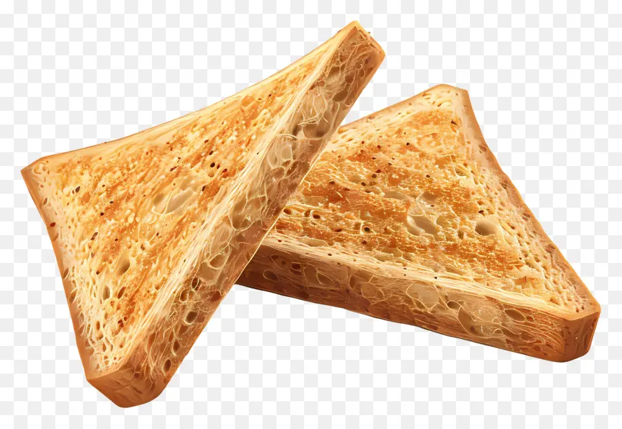 Pan Tostado，Rebanadas De Pan PNG