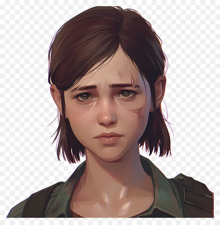 Ellie Williams，Chica Animada PNG