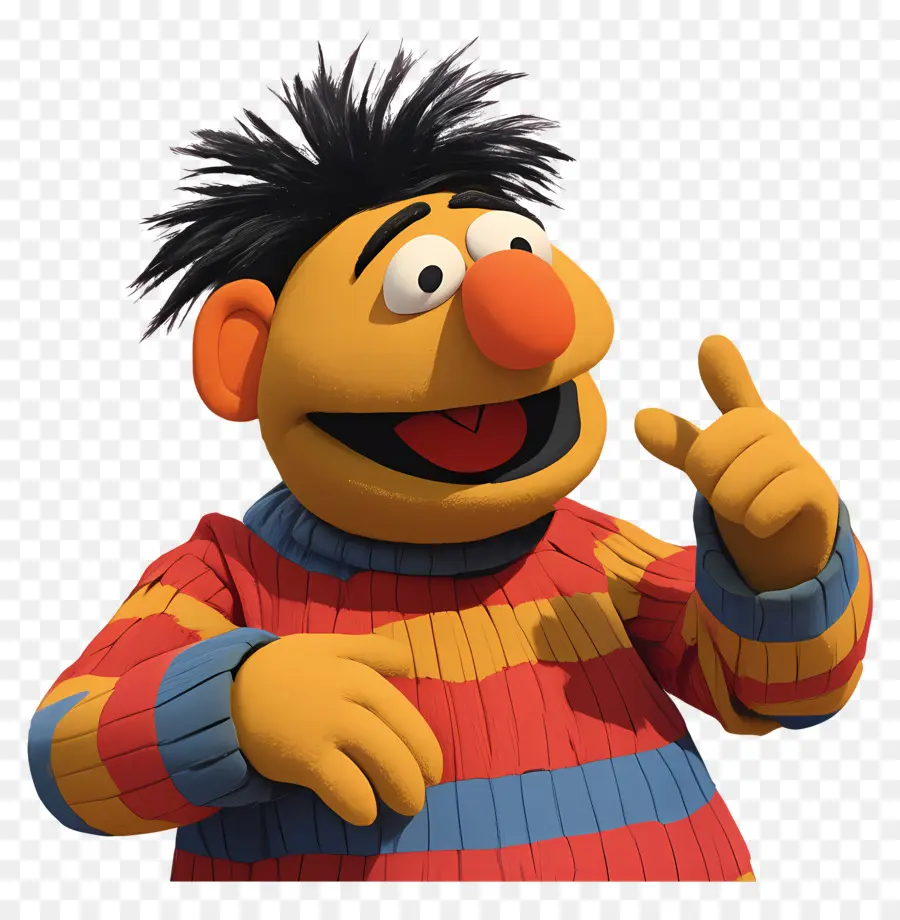 Ernie，Personaje De Dibujos Animados PNG