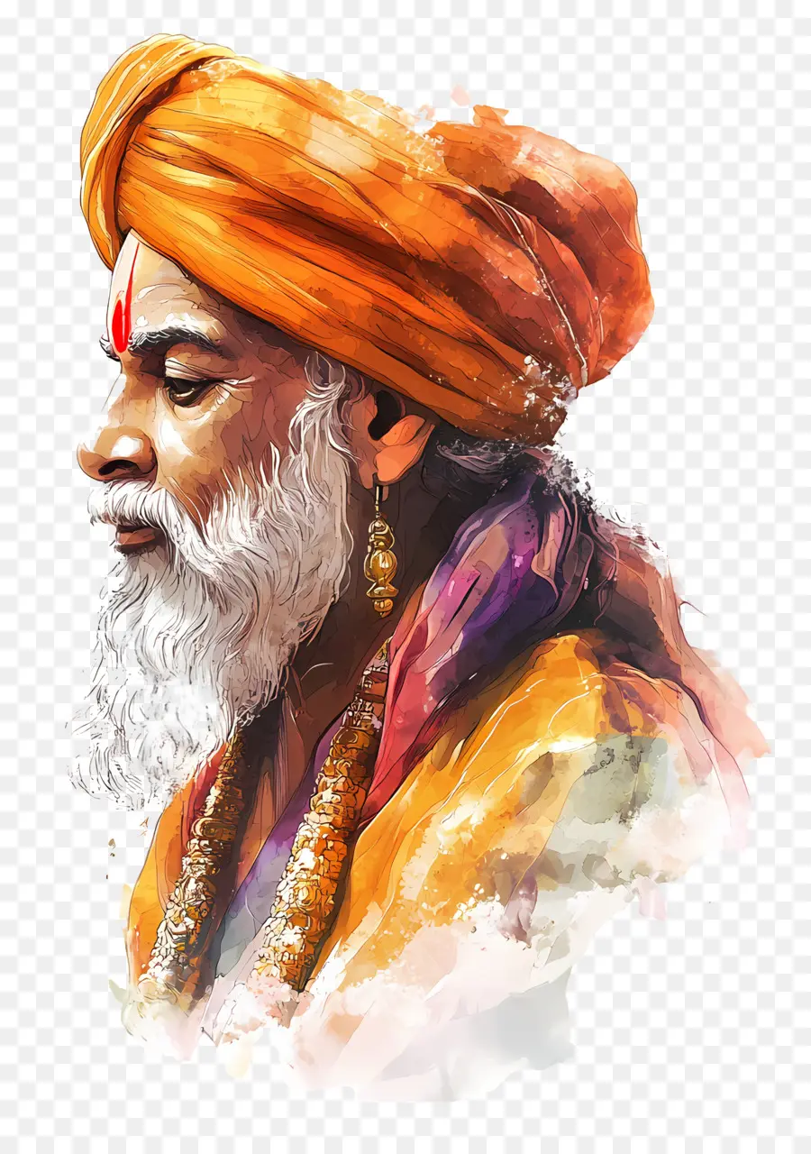 Gurú Nanak Jayanti，Viejo Sabio PNG