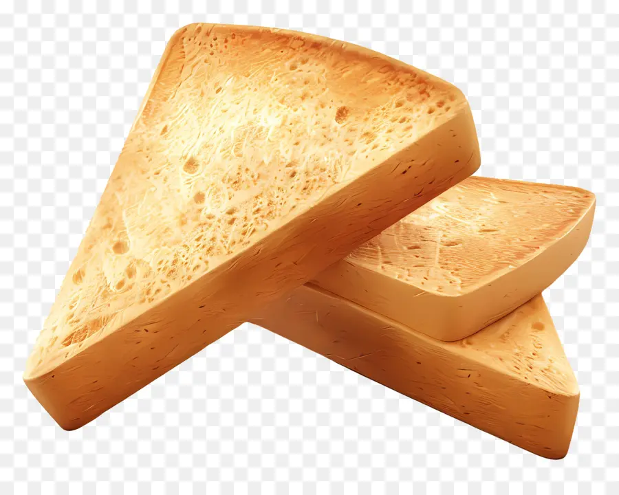 Pan Tostado，Rebanadas De Pan Tostado PNG