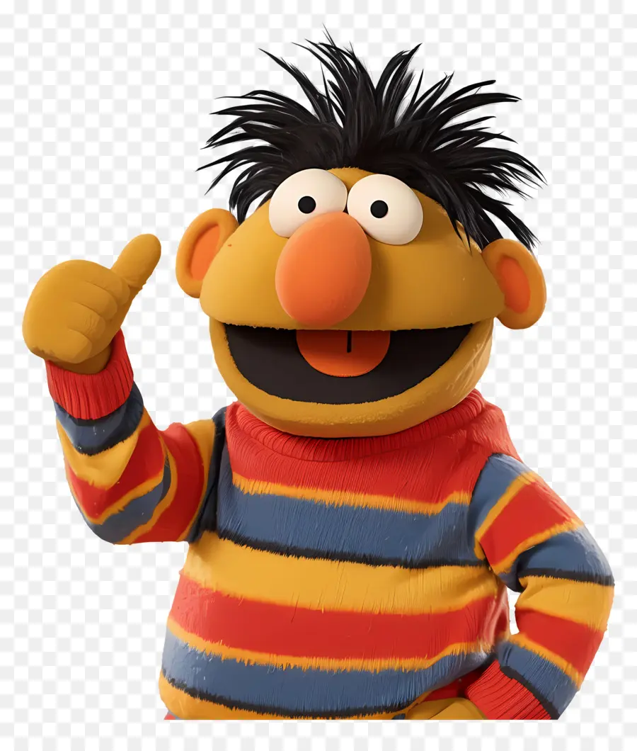 Ernie，Personaje De Dibujos Animados PNG