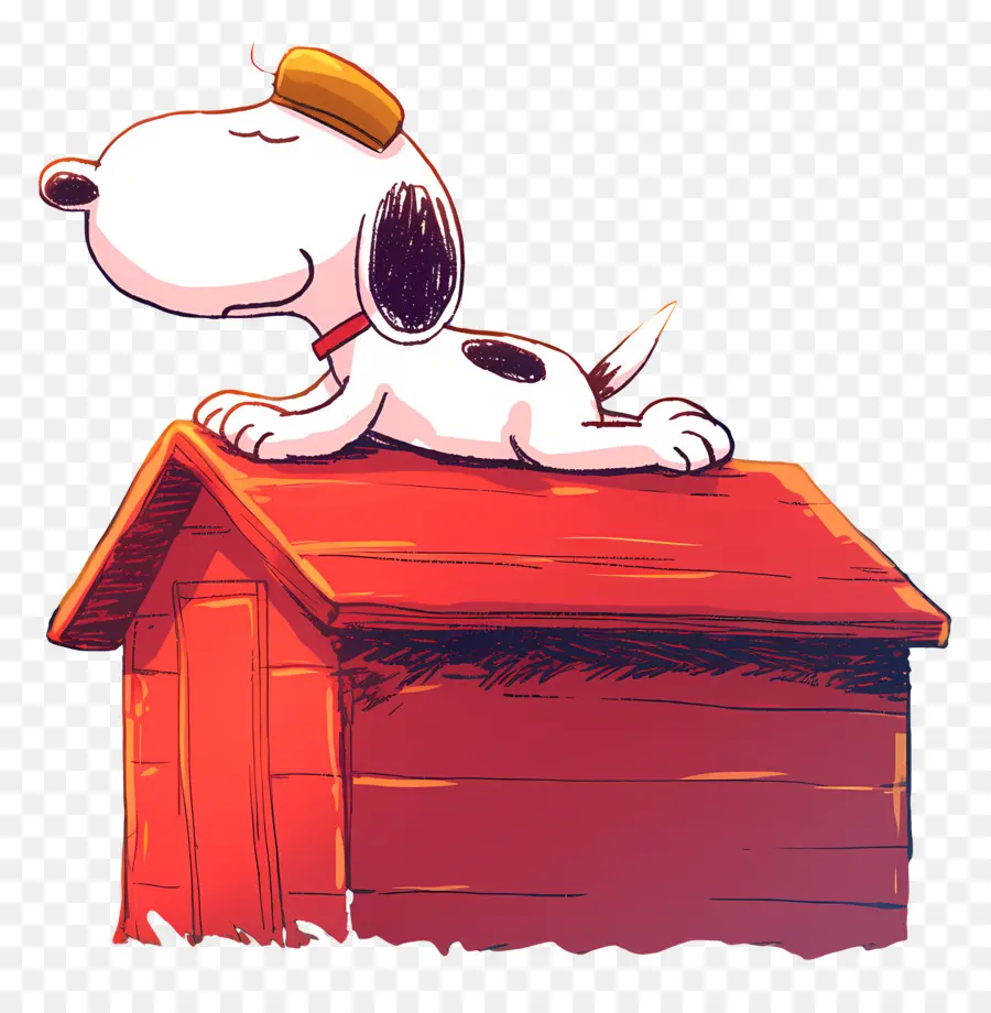 Snoopy Durmiendo，Perro De Dibujos Animados PNG