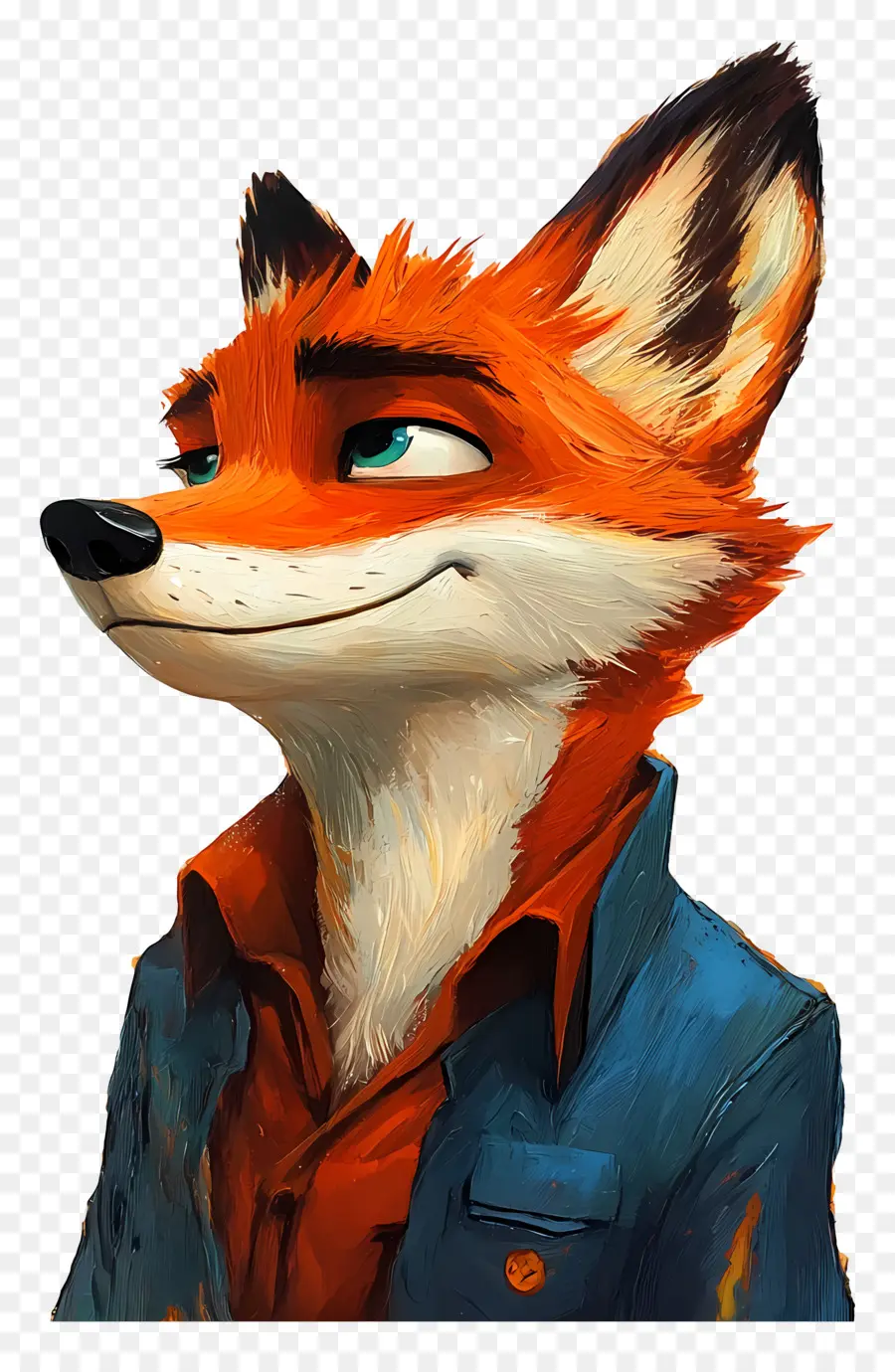 Nick Wilde，Zorro De Dibujos Animados PNG