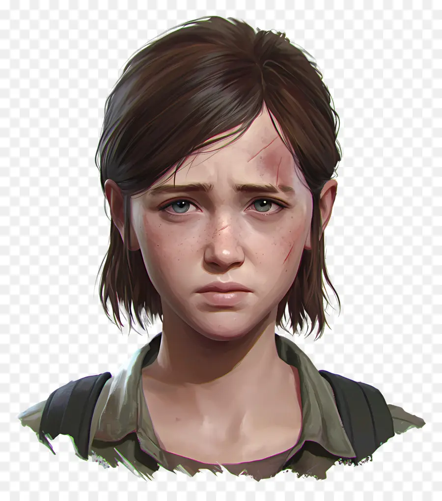 Ellie Williams，Chica Animada PNG