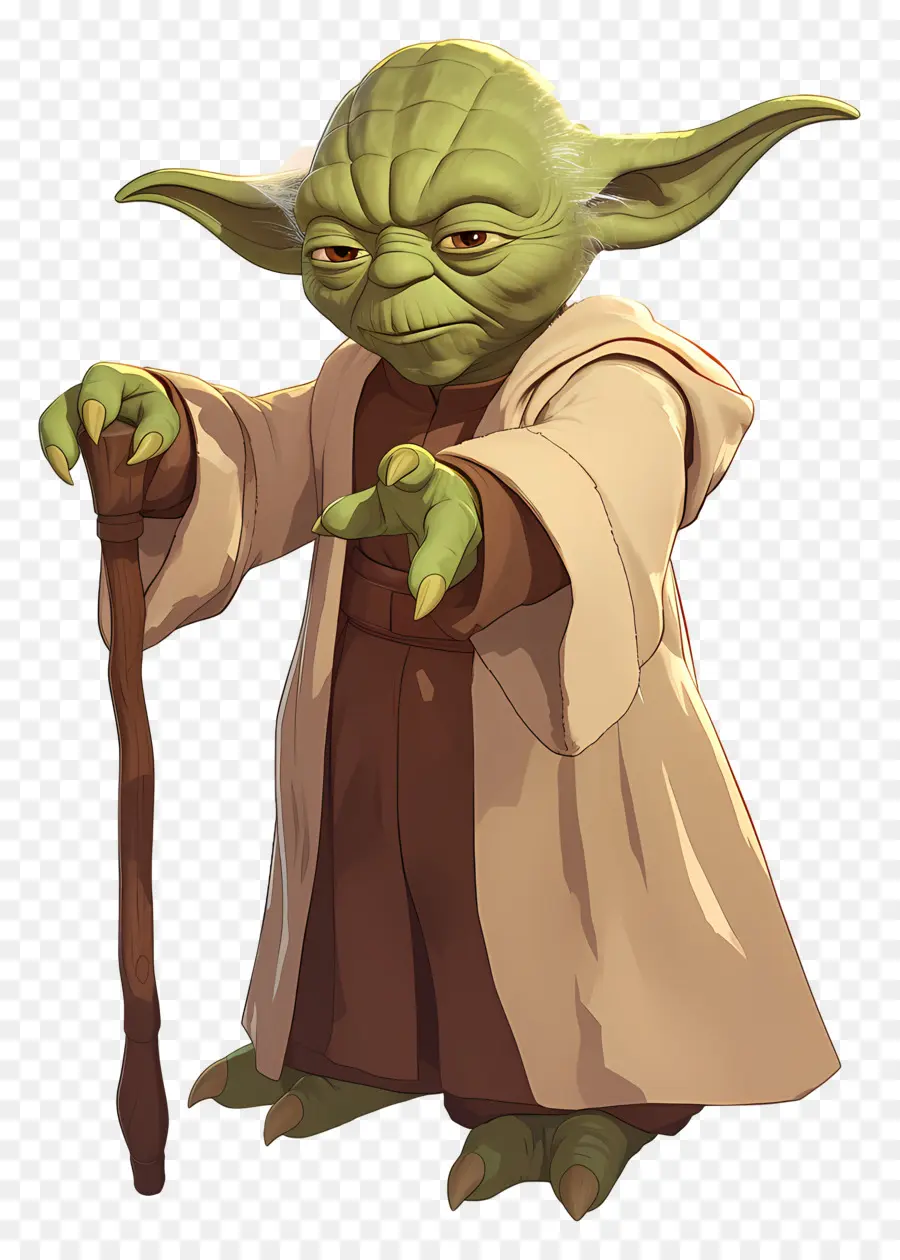 Yoda，Extranjero Sabio Verde PNG