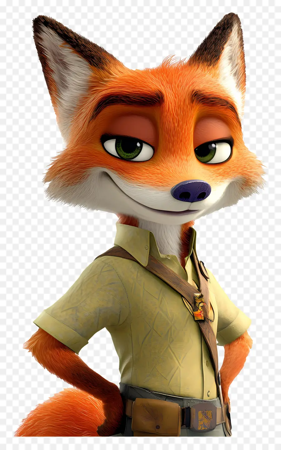 Nick Wilde，Zorro De Dibujos Animados PNG