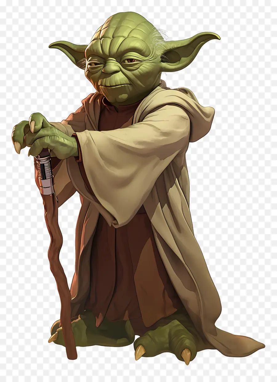 Yoda，Extranjero Sabio Verde PNG